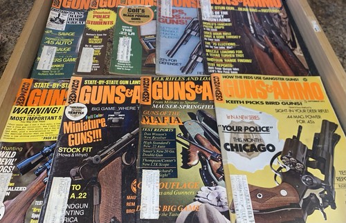 Lot vintage 1971 guns - lot,