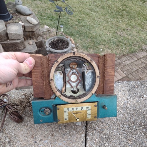 Antique 1936 kadette radio - antique,