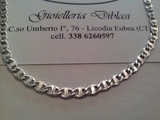 COLLANA IN ORO BIANCO Uomo