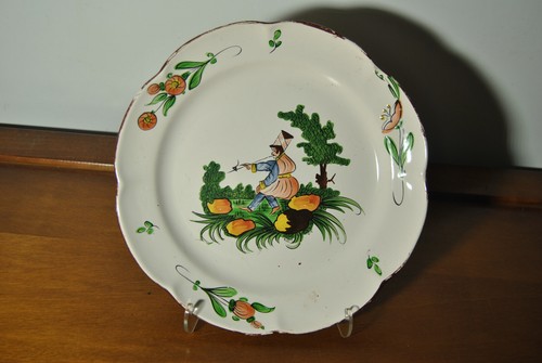 Piatto secolo ceramica est - piatto, 19