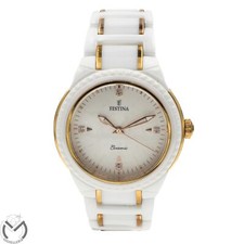 Orologio FESTINA Ceramic F16698 acciaio Ceramica quarzo Donna 106vv24