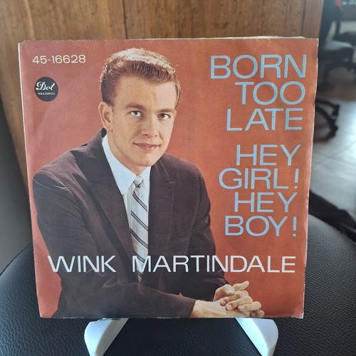 Wink martindale born too - too, late