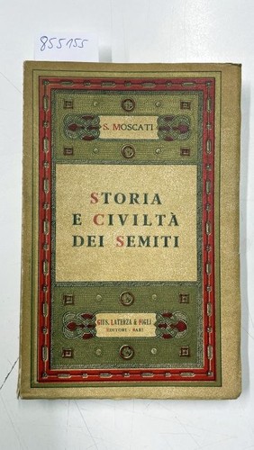 Storia civiltà dei semiti - e,