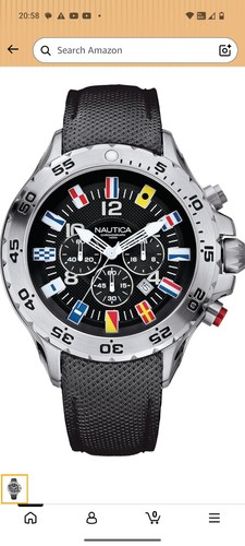 Nautica nst chrono black - chrono,