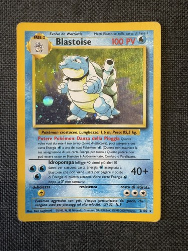 Pokemon blastoise 102 set - pokemon,