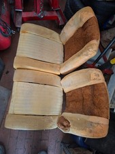 COPPIA SEDILI ANTERIORI AUTOBIANCHI A112 - ELGANT - ELITE - JUNIOR - DA Rivestir