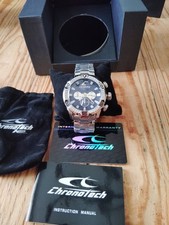 Orologio Cronografo Uomo Chronotech Designer Europeo NUOVO