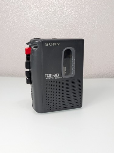 Sony tcm 313 cassette - cassette, corder