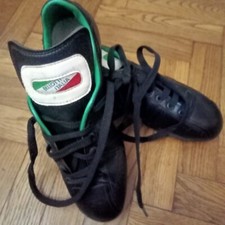 SCARPE CALCIO PERFETTE 40 E MEZZO BELLOTTI ITALIA VERA PELLE MOD.COVERCIANO