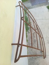 Portapacchi d’epoca in ferro per auto storica – originale vintage da restaurare