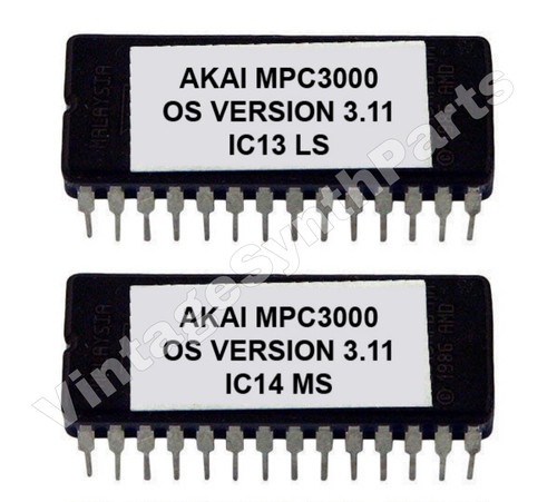 Akai mpc 3000 11 - os, eproms