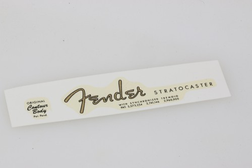 Fender 1962 decalcomania - fender®, 1962-64'