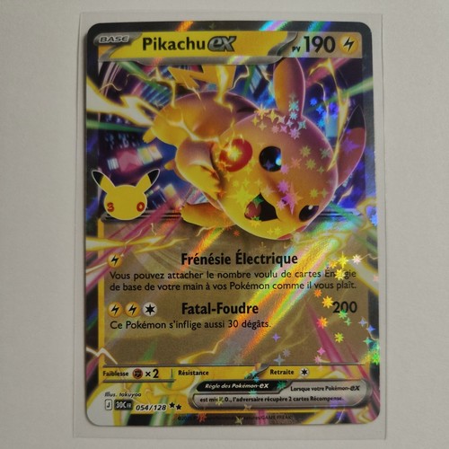Carte pokemon pikachu - carte,