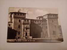 Mantova Castello Dei Gonzaga 1956 bollo 10 lire cartolina a3