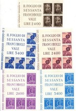 FRANCOBOLLI ITALIA 1966-1967 -