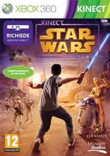 XBOX 360 - KINECT STAR WARS - ITALIANO - COME NUOVO - DISCO A SPECCHIO -