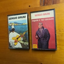 Due Cassette (Tape) Musica Napoletana Sergio Bruni