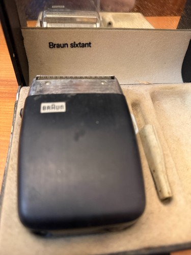 Rasoio elettrico braun sixtant - elettrico,