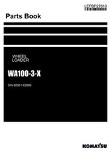 Komatsu WA100-3-X Manuale