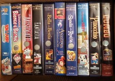 VHS Collezione Cassette Disney
