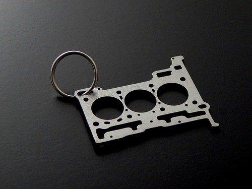 Portachiavi miniatura una - miniatura, di