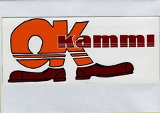 ADESIVO VINTAGE STICKERS  KLEBER OK KAMMI 