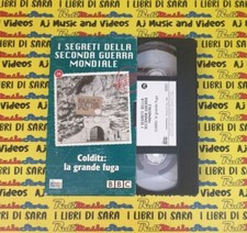 VHS film COLDITZ LA GRANDE FUGA 26 segreti seconda guerra mondiale (F91) no dvd
