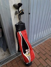 sacca golf usata con 6 ferri e 50 palline