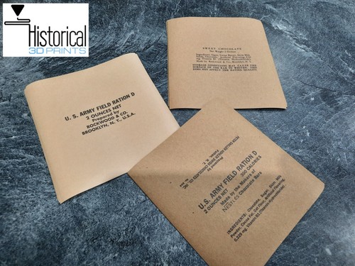 Ww2 american ration bar - american, "d"