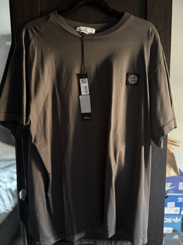 Shirt stone island patch - stone,