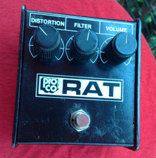 ProCo Rat 1984 versione 3-A White Face LM308 pedale chitarra vintage SN# RT-026796
