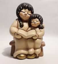 Bimbi che leggono champagne/terracotta presepe Giubileo THUN S2185B83