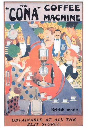 Karizzma postcard cona coffee - ,