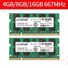 8 GB 2 x 4 GB 2 GB PC2-5300S