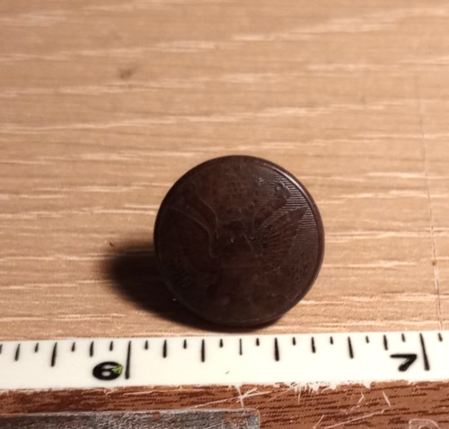 Ww1 bottone tascabile usa - ww1,
