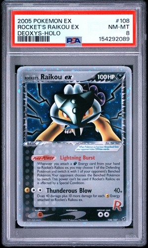 Pokemon rocket raikou ex - rocket's,