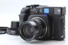 MINT+++ con cappuccio" Mamiya 7II nero 6x7 pellicola corpo fotocamera N 65 mm f/4 obiettivo L