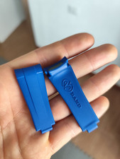 Bracciale Gomma Caucciù Adatto A Rolex GMT Batman