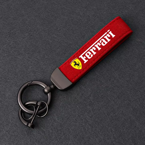 Ferrari red keyring - red,