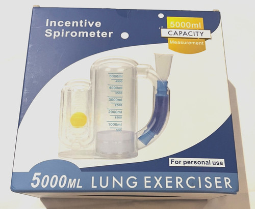 Incentive spirometer 5000 - incentive, spirometer-