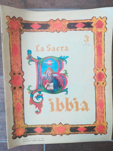Sacra bibbia 1963 fabbri - bibbia, n3,fabbri