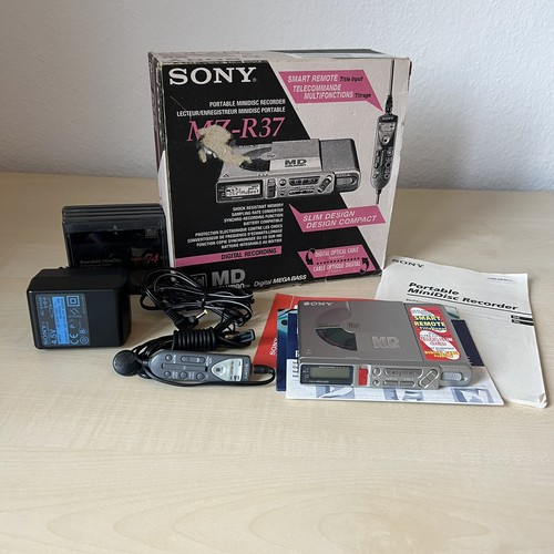 Sony r37 minidisc recorder - sony, mz-r37