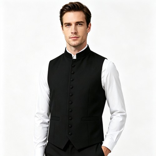 Gilet uomo clero smanicato