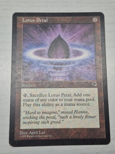 Mtg lotus petal - mtg,