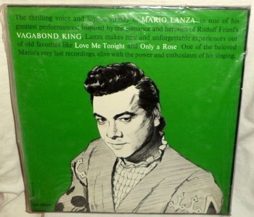 Mario lanza the vagabond - lp,