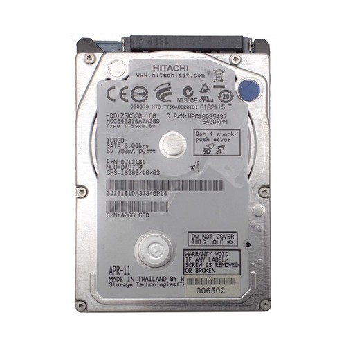 Hitachi hard disk 160gb - hitachi,