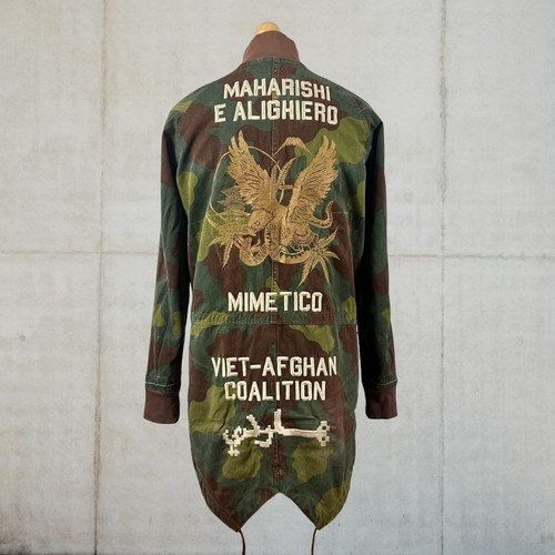 Parka mimetico coda pesce - mimetico,