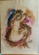 MARIO PINIZZOTTO, GOUACHE' 50x70