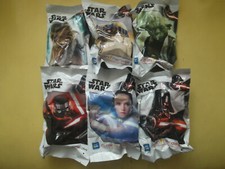 Serie completa STAR WARS Eurospin 6 Action Figure  Flash Heroes nuovi sigillati 
