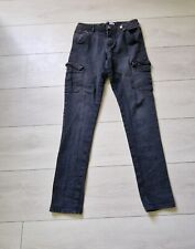 Pantalon jean skinny noir enfant fille - Taille 14 ans - Marque Okaïdi